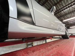 2002 BMW M Roadster in Titanium Silver Metallic over Estoril Blue & Black Nappa