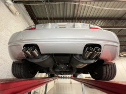 2002 BMW M Roadster in Titanium Silver Metallic over Estoril Blue & Black Nappa