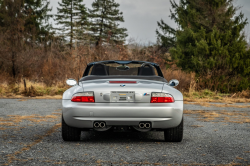 2002 BMW M Roadster in Titanium Silver Metallic over Estoril Blue & Black Nappa