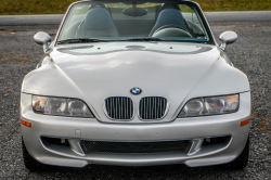 2002 BMW M Roadster in Titanium Silver Metallic over Estoril Blue & Black Nappa