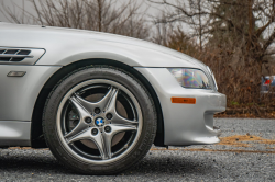 2002 BMW M Roadster in Titanium Silver Metallic over Estoril Blue & Black Nappa