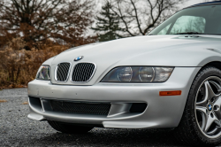 2002 BMW M Roadster in Titanium Silver Metallic over Estoril Blue & Black Nappa