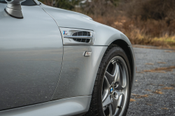 2002 BMW M Roadster in Titanium Silver Metallic over Estoril Blue & Black Nappa