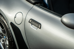 2002 BMW M Roadster in Titanium Silver Metallic over Estoril Blue & Black Nappa