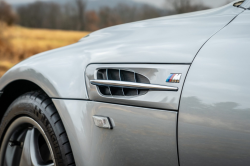 2002 BMW M Roadster in Titanium Silver Metallic over Estoril Blue & Black Nappa