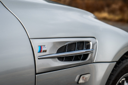 2002 BMW M Roadster in Titanium Silver Metallic over Estoril Blue & Black Nappa