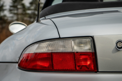 2002 BMW M Roadster in Titanium Silver Metallic over Estoril Blue & Black Nappa