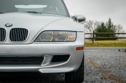 2002 BMW M Roadster in Titanium Silver Metallic over Estoril Blue & Black Nappa