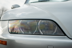 2002 BMW M Roadster in Titanium Silver Metallic over Estoril Blue & Black Nappa