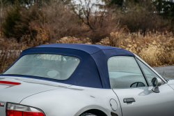 2002 BMW M Roadster in Titanium Silver Metallic over Estoril Blue & Black Nappa