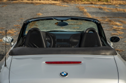 2002 BMW M Roadster in Titanium Silver Metallic over Estoril Blue & Black Nappa