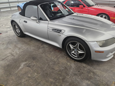 2002 BMW M Roadster in Titanium Silver Metallic over Black Nappa