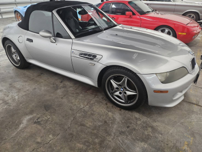 2002 BMW M Roadster in Titanium Silver Metallic over Black Nappa