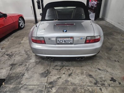 2002 BMW M Roadster in Titanium Silver Metallic over Black Nappa