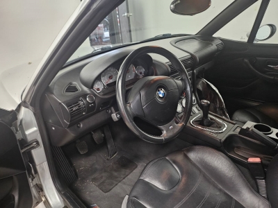 2002 BMW M Roadster in Titanium Silver Metallic over Black Nappa