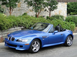 2002 BMW M Roadster in Estoril Blue Metallic over Black Nappa