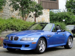 2002 BMW M Roadster in Estoril Blue Metallic over Black Nappa