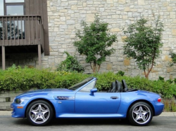 2002 BMW M Roadster in Estoril Blue Metallic over Black Nappa