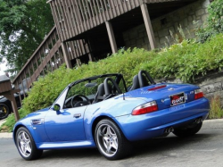 2002 BMW M Roadster in Estoril Blue Metallic over Black Nappa