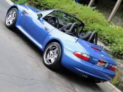 2002 BMW M Roadster in Estoril Blue Metallic over Black Nappa