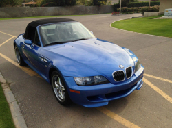 2002 BMW M Roadster in Estoril Blue Metallic over Black Nappa