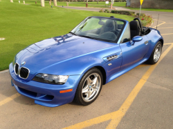 2002 BMW M Roadster in Estoril Blue Metallic over Black Nappa