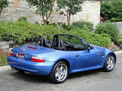 2002 BMW M Roadster in Estoril Blue Metallic over Black Nappa