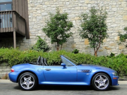 2002 BMW M Roadster in Estoril Blue Metallic over Black Nappa