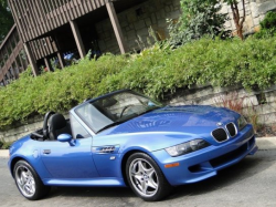 2002 BMW M Roadster in Estoril Blue Metallic over Black Nappa