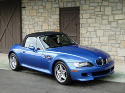 2002 BMW M Roadster in Estoril Blue Metallic over Black Nappa