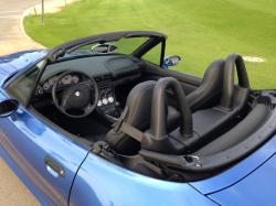 2002 BMW M Roadster in Estoril Blue Metallic over Black Nappa