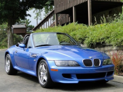 2002 BMW M Roadster in Estoril Blue Metallic over Black Nappa