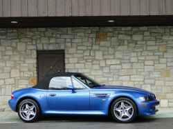 2002 BMW M Roadster in Estoril Blue Metallic over Black Nappa