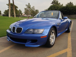 2002 BMW M Roadster in Estoril Blue Metallic over Black Nappa