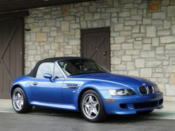 2002 BMW M Roadster in Estoril Blue Metallic over Black Nappa