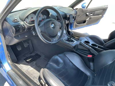 2002 BMW M Roadster in Estoril Blue Metallic over Black Nappa