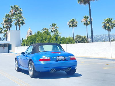 2002 BMW M Roadster in Estoril Blue Metallic over Black Nappa