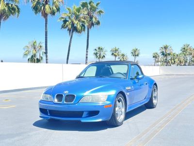 2002 BMW M Roadster in Estoril Blue Metallic over Black Nappa