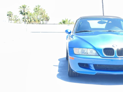 2002 BMW M Roadster in Estoril Blue Metallic over Black Nappa