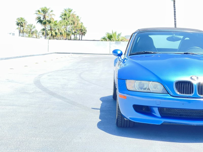 2002 BMW M Roadster in Estoril Blue Metallic over Black Nappa