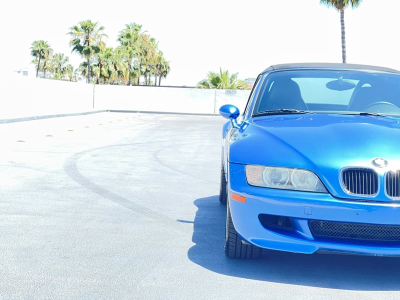 2002 BMW M Roadster in Estoril Blue Metallic over Black Nappa
