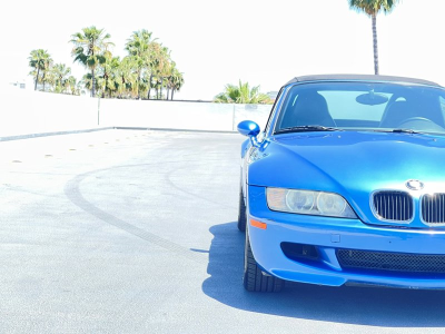 2002 BMW M Roadster in Estoril Blue Metallic over Black Nappa