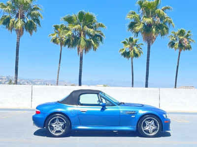 2002 BMW M Roadster in Estoril Blue Metallic over Black Nappa
