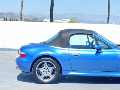 2002 BMW M Roadster in Estoril Blue Metallic over Black Nappa