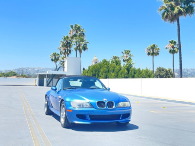 2002 BMW M Roadster in Estoril Blue Metallic over Black Nappa