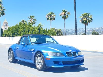 2002 BMW M Roadster in Estoril Blue Metallic over Black Nappa
