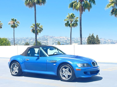 2002 BMW M Roadster in Estoril Blue Metallic over Black Nappa