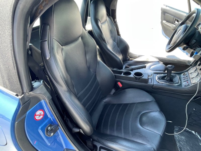 2002 BMW M Roadster in Estoril Blue Metallic over Black Nappa