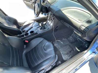 2002 BMW M Roadster in Estoril Blue Metallic over Black Nappa