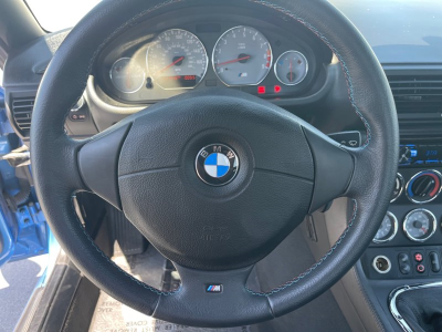 2002 BMW M Roadster in Estoril Blue Metallic over Black Nappa